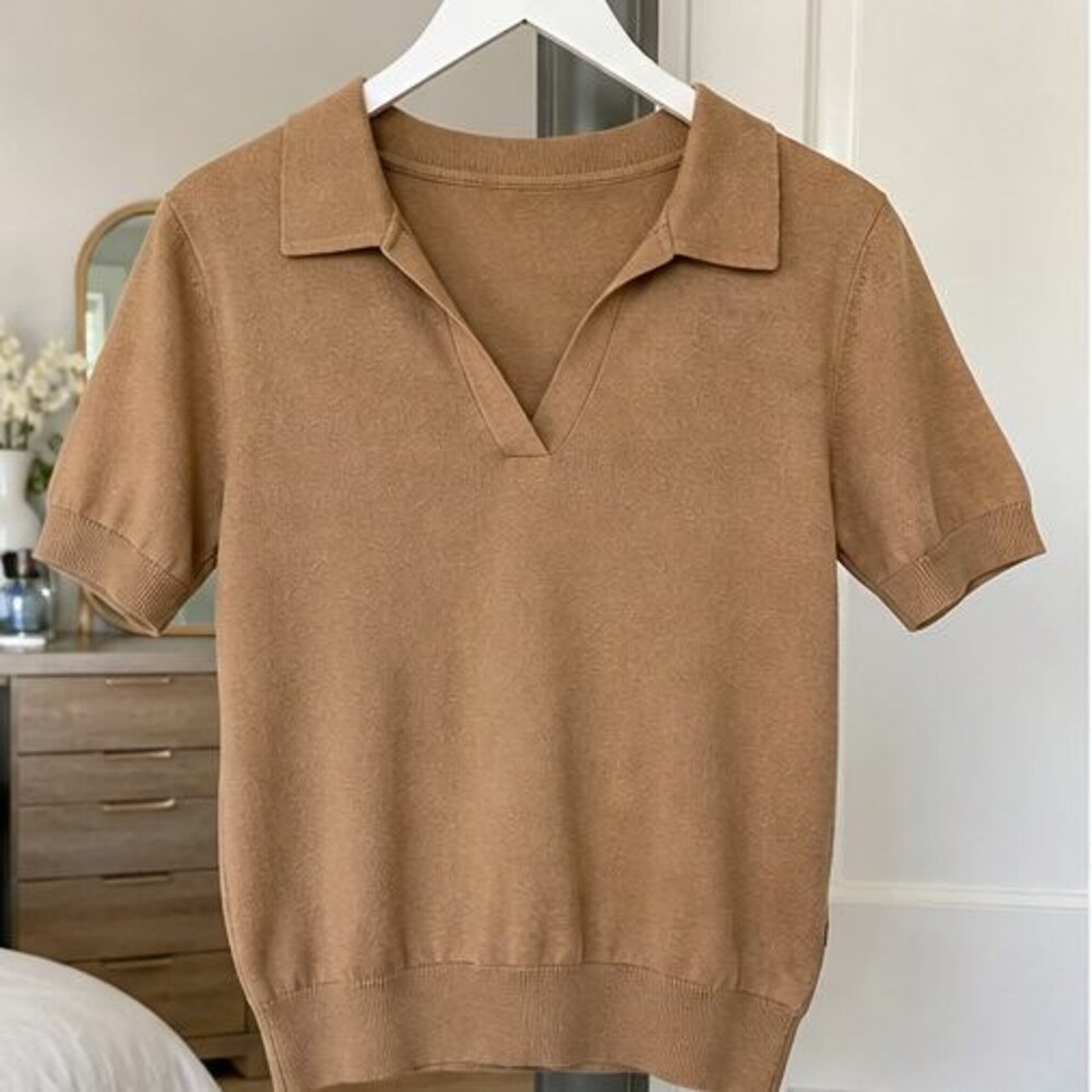 Sand Puff Sleeve Top